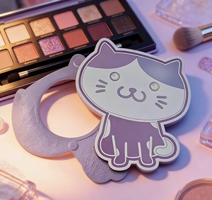 พาเลทแต่งหน้ารูป<span class=keywords><strong>แมว</strong></span>น่ารัก เนื้อแมตต์ หลายสี พร้อมกล่องเครื่องสำอางพกพา<span class=keywords><strong>แบบ</strong></span>แม่เหล็ก - Product Image 5