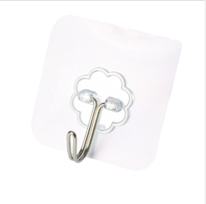 Strong Transparent <strong>Hook</strong>/ Adhesive Sticker Wall <strong>Hook</strong> Load-bearing Sucker <strong>Kitchen</strong> Traceless Sticker - Product Image 5