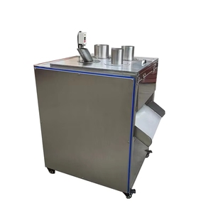 เครื่องหั่นผักผลไม้เอนกประสงค์ 220V แบบมีมอเตอร์ สำหรับหั่นเชียริโอส หัวหอม แตงกวา กล้วย แครอท มันฝรั่ง และผักอื่นๆ - Product Image 6