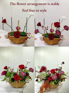 Mattoncino in Resina Fenolica per Uso Umido/Asciutto, Centrotavola Realistico e Lussuoso per Matrimoni e Festa della Mamma, Profumato, Antibatterico, per Fioristi, Artigianato e Casa - Product Image 5