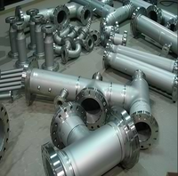 Extremos de Brida Tipo T para Bomba, Brida de Acero Galvanizado, Tubería de Soldadura y Fabricación, Conexión en T
