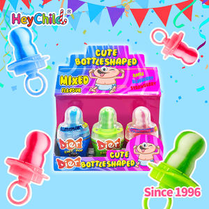 キャンディベビーポップサワーパウダー子供用スナックタイムにぴったりカスタムプライベートラベル楽しい3つのフルーツフレーバーボトル型 - Product Image 4