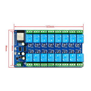 Taidacent DC5V <strong>16</strong> <strong>Channel</strong> <strong>Relay</strong> <strong>Wifi</strong> Smart Switch 16CH ESP32 WROOM <strong>Relay</strong> Board ESP Home <strong>Relay</strong> OEM <strong>Wifi</strong> Programmable <strong>Module</strong> - Product Image 4