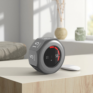 Custom Octagon <strong>Digital</strong> Visual <strong>Timer</strong> 1-90min Pomodoro Start Stop Cube <strong>Timers</strong> Plastic For Desk Productivity And Learning - Product Image 5