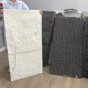 Revestimiento de pared exterior impermeable: paneles de chapa de <span class=keywords><strong>piedra</strong></span> PU <span class=keywords><strong>para</strong></span> <span class=keywords><strong>fachada</strong></span> de edificios - Product Image 1