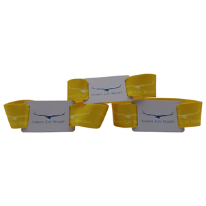 Bracelets élastiques promotionnels <span class=keywords><strong>de</strong></span> nouvelle conception, bracelets en tissu RFID avec logo personnalisé, pas encore d'<span class=keywords><strong>avis</strong></span> - Product Image 2