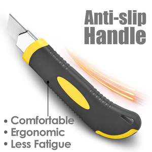 Tiện ích dao hộp cắt có thể thu vào tự tải nhiệm vụ nặng nề Snap Off nhanh chóng thay đổi thêm lưỡi - Product Image 5