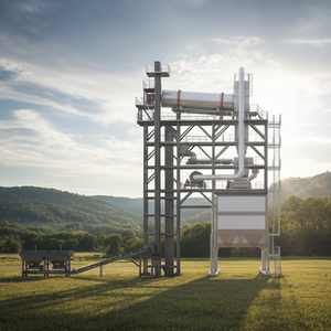Centrale de mélange d'asphalte pour système de recyclage <span class=keywords><strong>à</strong></span> <span class=keywords><strong>froid</strong></span> vert, unité de traitement RAP, idéale pour les entrepreneurs en infrastructures et en routes - Product Image 1