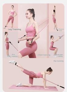 Bandes d'exercice de corde à traction haute pour femmes ceinture élastomère de fitness à domicile pour l'entraînement du dos de la poitrine tirer équipement de sport d'épaule ouverte - Product Image 6