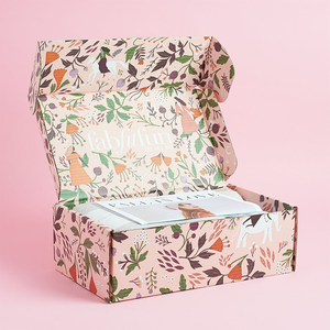 Gran oferta, materiales reciclados biodegradables ecológicos, caja de correo plegable de cartón corrugado, envío de esponja, laminación mate - Product Image 3