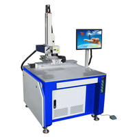 3D 100W Serat Menandai Mesin 2.5D 50W 60W 80W JPT Serat Laser Relief Engraving Mesin Koin Cetakan Senjata Api Perhiasan Cutting