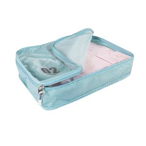 Sacs de rangement de voyage personnalisés avec logo Corée, lot de 8, grande capacité, cubes de rangement pour bagages, sacs de rangement imperméables pour le linge de voyage - Product Image 2