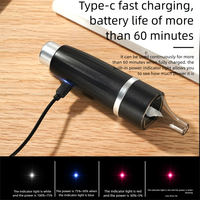 Nouveau Broyeur Électrique Mini pour Herbes en Forme de Cône, Rechargeable Type-C, pour Herbes Sèches et Tabac
