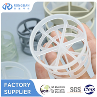 Anneau Pall en PP haute résistance, écologique et durable, pour transfert de masse, 50 mm, 16 mm-76 mm, pour tours de refroidissement industrielles, résistant aux produits chimiques