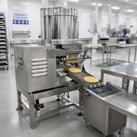 Macchina ad Alta Produzione per Hamburger e Nuggets di Pollo, Attrezzatura Automatica per la Lavorazione di Fast Food