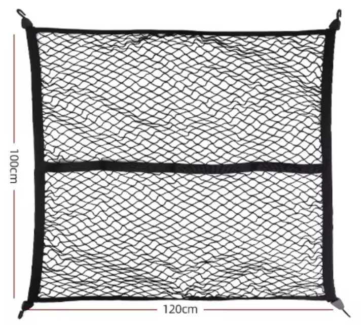 Filet plat monocouche avec crochet 100*120