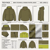 Veste à capuche réversible légère pour homme, 90% duvet blanc, coupe ample, chaude pour l'extérieur, manteau d'hiver, logo personnalisé OEM ODM