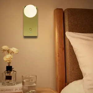 Lampu Dinding led baterai kamar tidur, lampu dinding koridor lorong Nordik minimalis kreatif