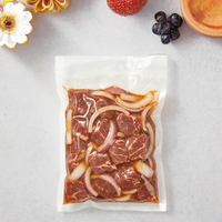 Sacs sous vide thermoscellables en PE recyclables sans BPA pour le stockage des aliments, du lait, des aliments pour animaux et des sushis