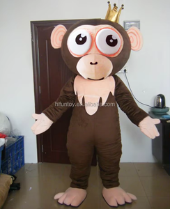 Funtoys personalizzato Gorilla <span class=keywords><strong>scimmia</strong></span> cartoni animati costumi mascotte - Product Image 3