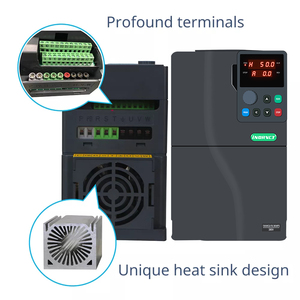 Variador de Frecuencia AC de 15kw 18.5kw 20HP 25HP Trifásico 220v 50/60HZ para Motor de Cinta Transportadora de Mina y Compresor - Product Image 3