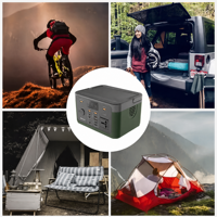 Generator Surya Portabel untuk Camper Motorhome RV Camping, Power Station LiFePO4 3000W 3kw 2400W 110V 220V, Baterai Penyimpan Energi