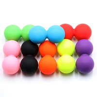 Fitness-Studio Heimtraining Farbenfroher Silikon-Relax-Stretch Triggerpunkt Erdnussförmiger Massageball
