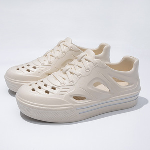 Sandales de plage unisexes d'été, chaussures décontractées à semelle épaisse, légères, adaptées aux couples, chaussures décontractées pour la marche sur la plage - Product Image 3