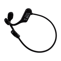 Headphone Konduksi Tulang TWS BL09 Baru 2024, Earbud TWS Nirkabel, Headset Olahraga Tahan Air dengan Mikrofon, Logo Kustom