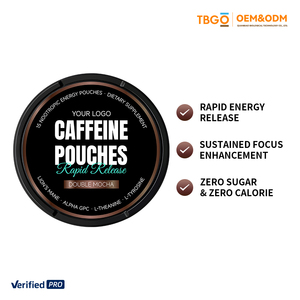 Bolsitas de Energía Oral Nootrópicas a Granel de Fábrica, Complejo de Cafeína, Alfa <span class=keywords><strong>GPC</strong></span>, L-Teanina, L-Tirosina, Sensación Refrescante, Etiqueta Privada Personalizada - Product Image 4