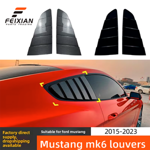 Pegatinas para Ventanas de <span class=keywords><strong>Coche</strong></span> Ford Mustang MK6 2015-2023, Decoración Exterior, Modelo de Modificación Transfronteriza - Product Image 1