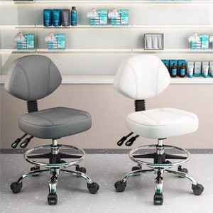 Tabouret de technicien des ongles réglable en hauteur, tabouret de beauté à roulettes, tabouret de salon pivotant pour clinique dentaire, spa de beauté - Product Image 4