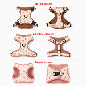 Custom Designer No Pull Dog Harness Set Soft Padded Pet <b>Collar</b> Premium Dog Leash and Harness Dog Poop Bag Holder Pet Supplies - Product Image 6