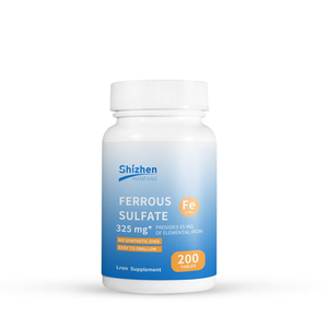 Suplemento de Sulfato Ferroso 325mg, Hierro Elemental 65mg, 200 Tabletas - Product Image 4