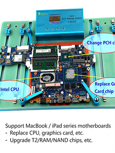 Mini Stazione di Riscaldamento BGA per Schede Madri di <span class=keywords><strong>Laptop</strong></span> e Macbook Pro, Strumento per Rimozione Colla Chip e Riparazione DIY OEM - Product Image 3