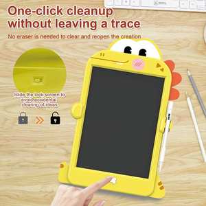 子供のための初期の教育STEM学習描画おもちゃ8.5 "インチ恐竜カラーLCDライティングタブレット - Product Image 5