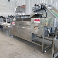 Kls Spiraalschilmachine Doorlopende Schroef Aardappel Huidborstel Type Dunschiller Automatische Schilmachine