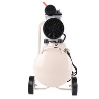 Compresseur d'air à piston sans huile EDON ED550-50L à faible bruit pour la pulvérisation de peinture avec réservoir de 50l