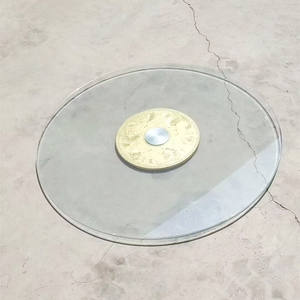 6 mm verre trempé pivotant Lazy Susan plateau tournant verre pour table - Product Image 5