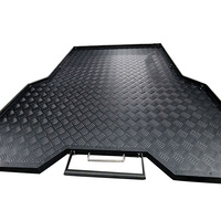 Tapis de protection noir pour benne de camionnette Toyota Hilux Revo 2015-25, pour benne courte de 5 pieds, accessoires modifiés