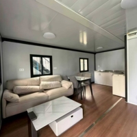 Casa Contenedor Prefabricada Expandible Grande de 20 y 40 Pies, con 2, 3, 4 o 5 Dormitorios, en Venta, Casa Prefabricada Portátil Tipo Granny Flat