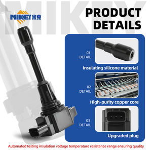 MIKEY 22448ED000 Convient pour <span class=keywords><strong>Renault</strong></span> Koleos Bobine d'allumage 22448JA00C 22448EN200 22448EN000 22448JA00A 22448EA000 3340082Z20 - Product Image 2