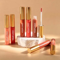 Gloss à lèvres hautement pigmenté avec tube de 10 ml pour filles, enrichi en vitamine E, brillance miroir, hydratant, végan