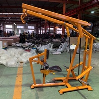 Máquina de Poleas para Ejercicios de Espalda, Equipo de Gimnasio Comercial, Máquina de Remo Alta