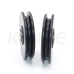 Rueda Guía de Plástico POM Grande con Ranura en U Recubierta de Rodamientos S698RS, Suministro Directo del Fabricante de Conjuntos de Poleas - Product Image 4