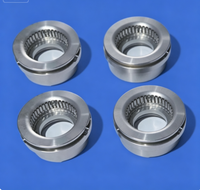 Tête de vis de verrouillage personnalisable pour ligne de remplissage et de capsulage rotative de bouteilles