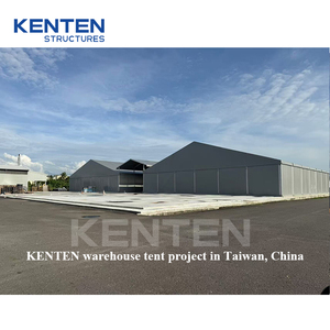 Ngoài trời tạm thời kho Lều lớn Thêm hội thảo lưu trữ hội trường kim loại đúc sẵn khung nhôm Trung Quốc công nghiệp lều - Product Image 5