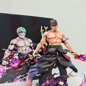 <span class=keywords><strong>Figurine</strong></span> <span class=keywords><strong>Roronoa</strong></span> <span class=keywords><strong>Zoro</strong></span> de One Piece brandissant un couteau, best-seller, article de merchandising d'anime, <span class=keywords><strong>figurine</strong></span> d'action, jouet tendance, décoration de bureau - Product Image 6