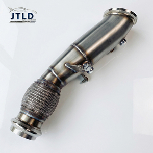 Collecteur d'échappement en acier inoxydable avec prise de température EGT 1/8 NPT compatible avec les moteurs BMW B46 2.0T F22 F30 G20 G30 230i 330i 430i 530i 2016+ - Product Image 5