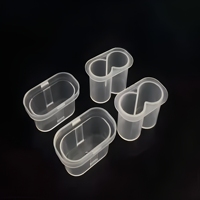 Boîte de flacons jetables transparents de 3 ml pour vaccins et peptides lyophilisés, antichoc, hermétique et compatible chaîne du froid